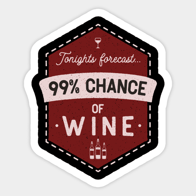 Wine Lover Gift For Wine Drinking Sticker by Premium Shop